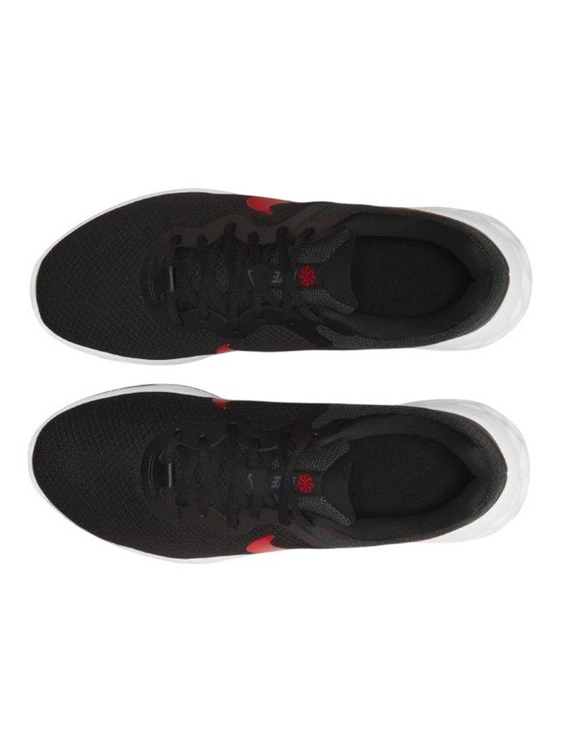 Nike - Baskets REVOLUTION Noir Rouge - Kiabi