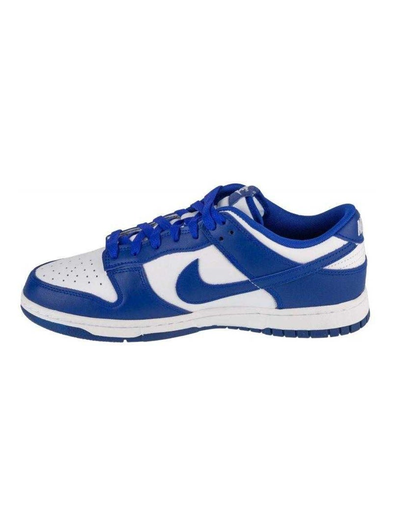 Nike - Baskets style Rétro DUNK Blanc Bleu - Kiabi