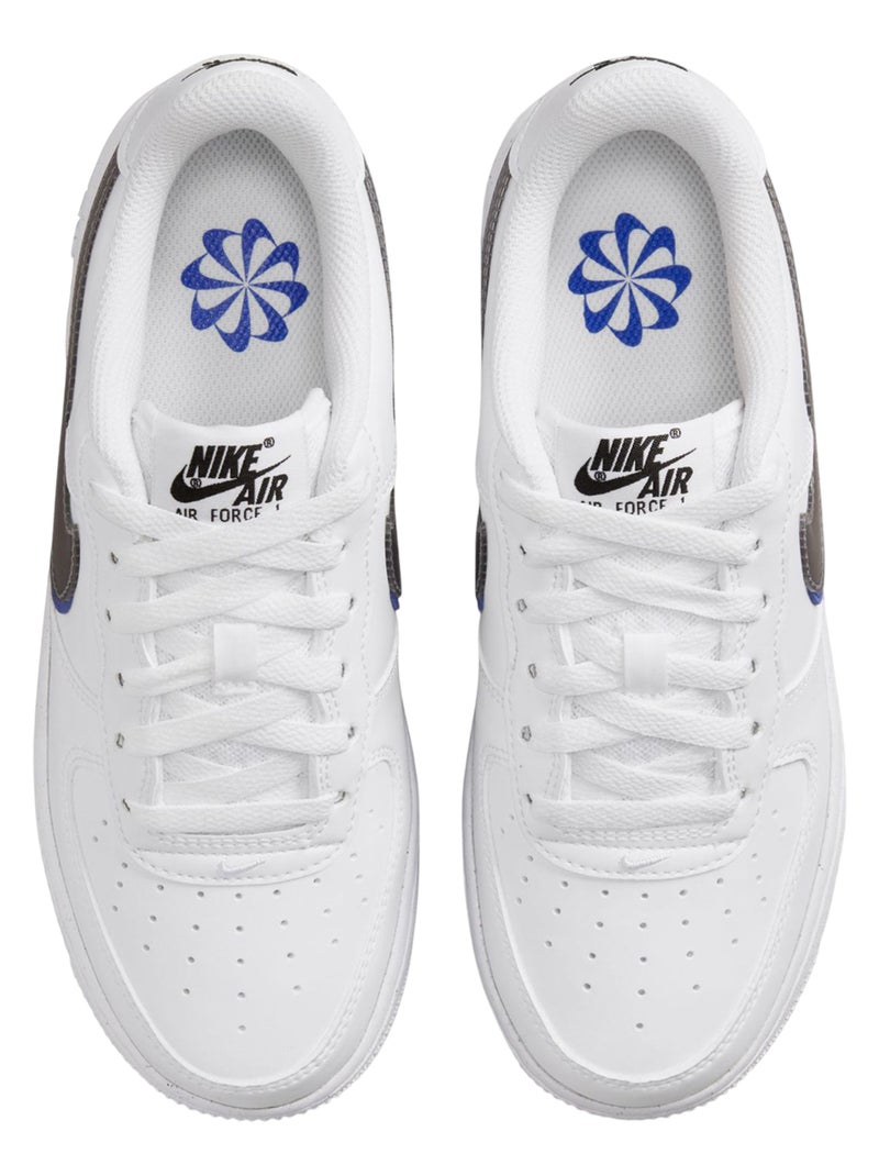 Nike - Baskets style Swoosh AIR FORCE Blanc - Kiabi