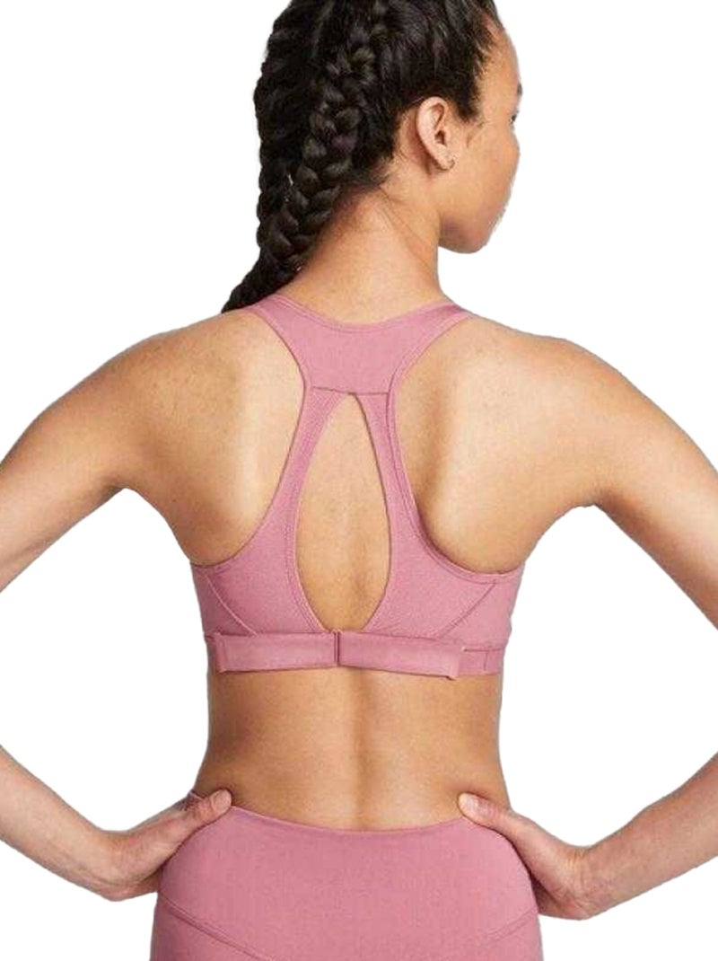 Nike - Brassière de sport style Logo FEMME Rouge - Kiabi