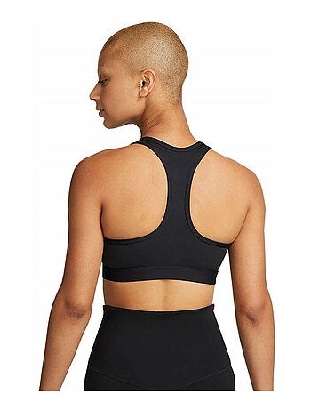 Nike - Brassière de sport style Swoosh