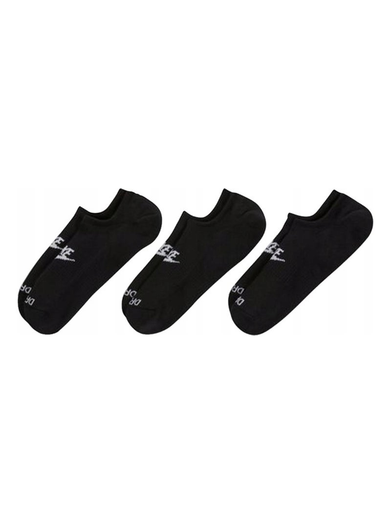 Nike - Chaussettes EVERYDAY PLUS Noir - Kiabi