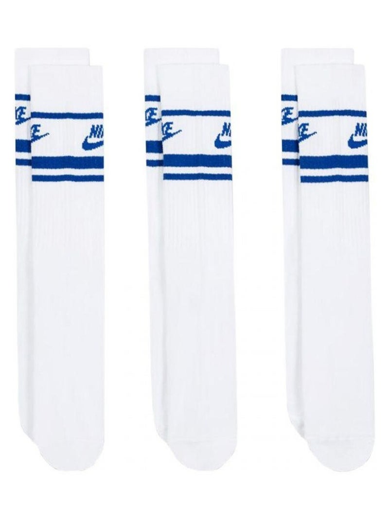 Nike - Chaussettes SPORTSWEAR ESSENTIAL Blanc Bleu - Kiabi
