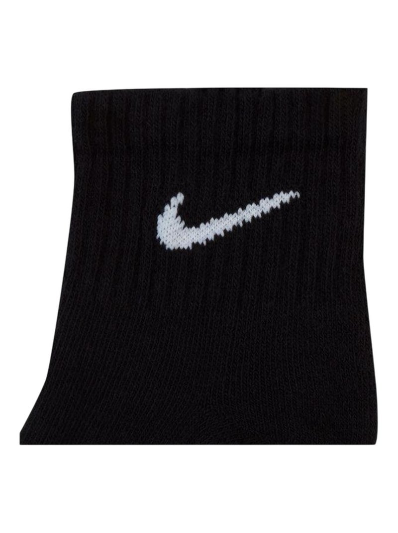 Nike - Chaussettes tous les jours Blanc Noir - Kiabi
