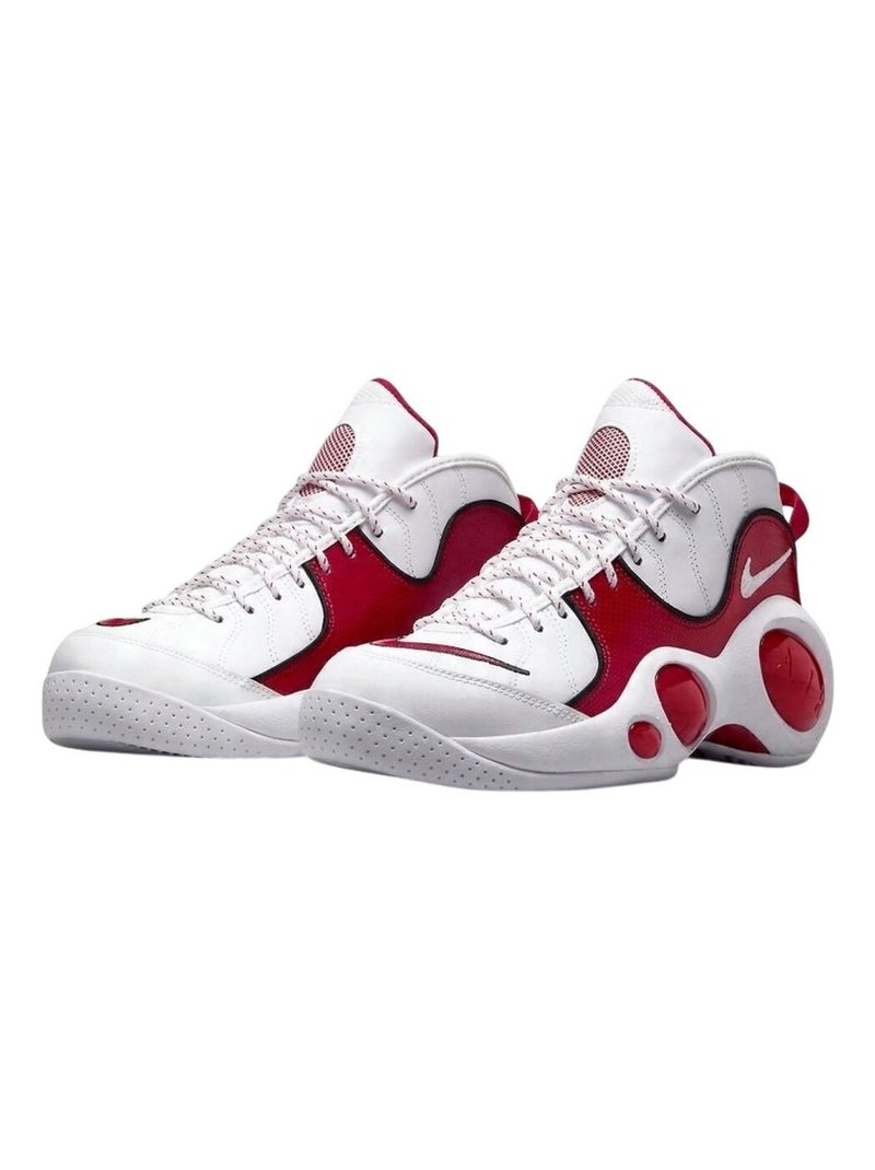 Nike - Chaussures style Vol AIR ZOOM Blanc Rouge - Kiabi
