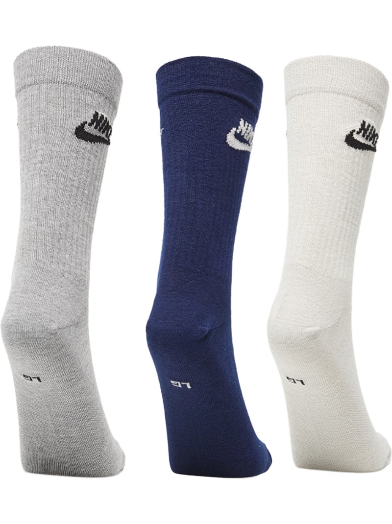 Nike - Ensemble Chaussettes tous les jours ESSENTIALS Noir Gris clair - Kiabi