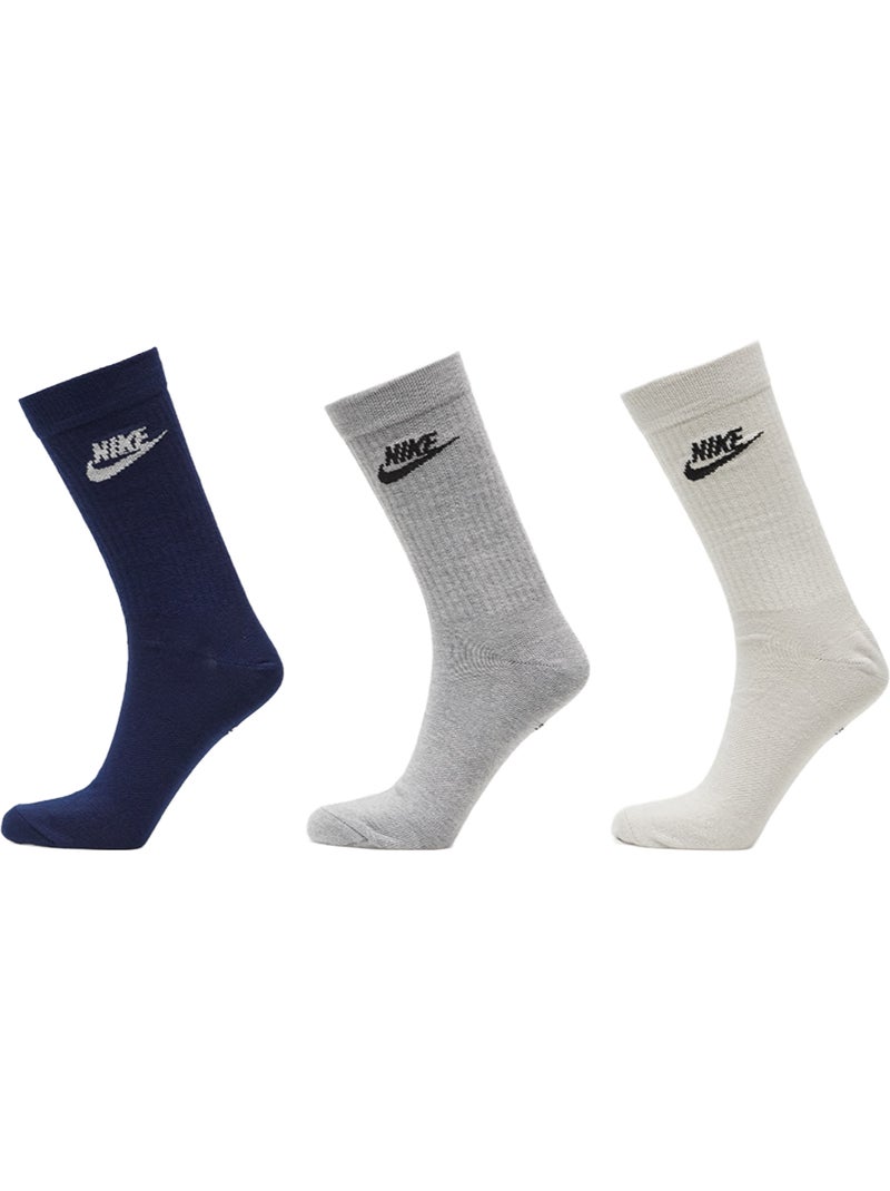 Nike - Ensemble Chaussettes tous les jours ESSENTIALS Noir Gris clair - Kiabi