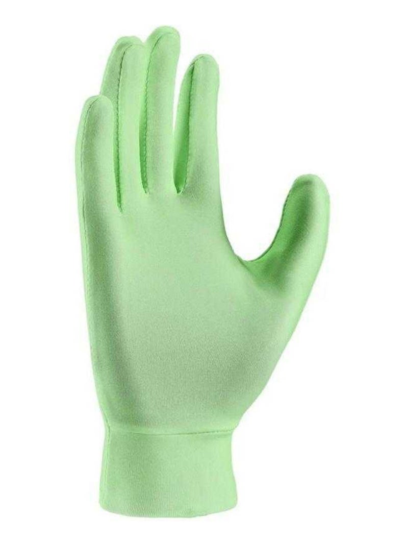Nike - Gants course à pied motif/style logo Vert - Kiabi