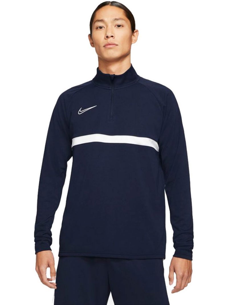 Nike - Haut d´entraînement ACADEMY Bleu Bleu marine Blanc - Kiabi