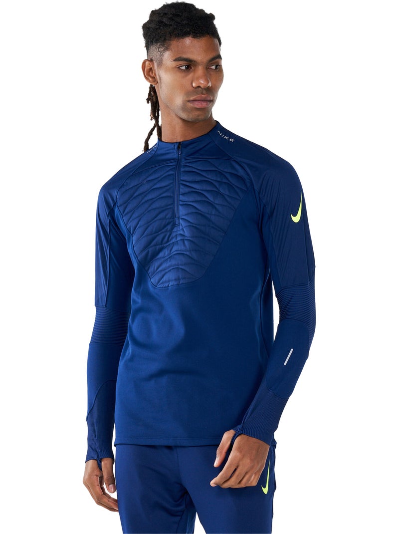 Nike - Haut d´entraînement hiver STRIKE Bleu marine - Kiabi