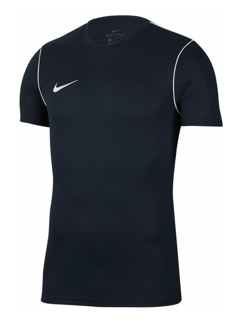Nike - Haut manches courtes DRY PARK Bleu marine - Kiabi