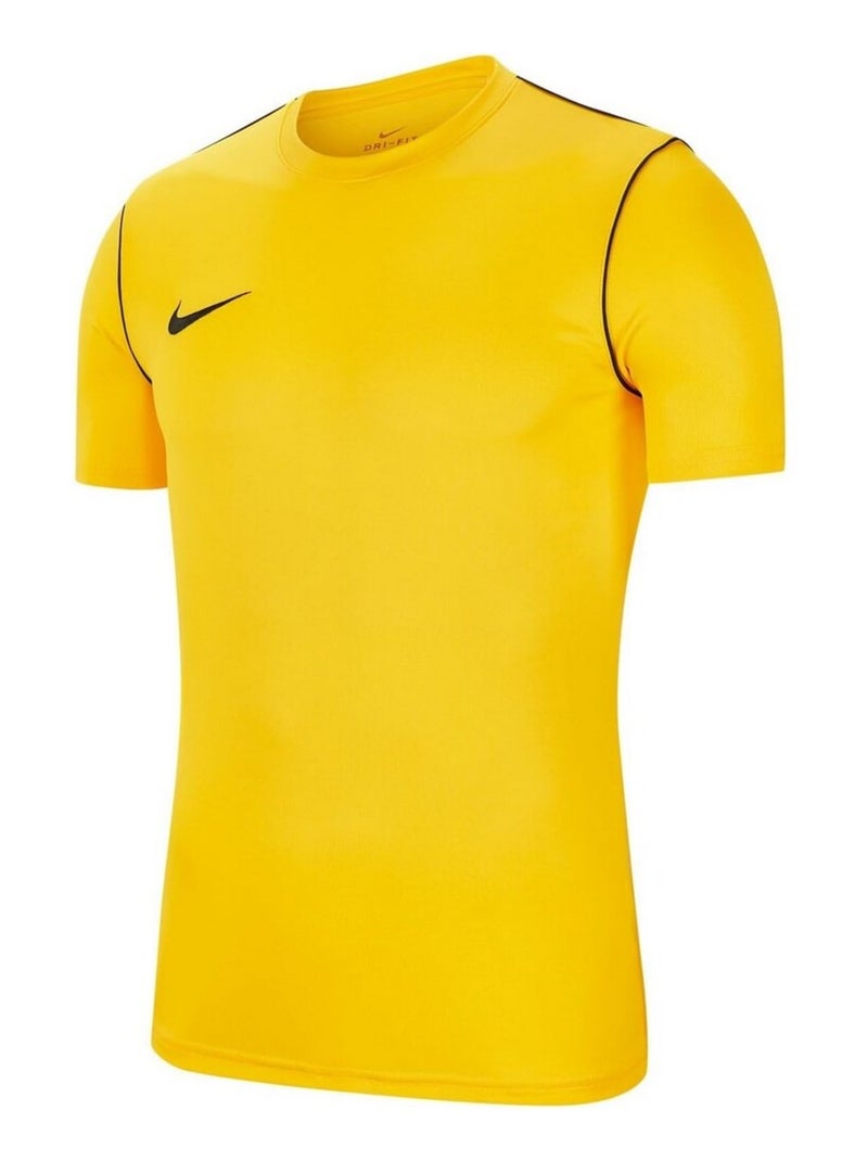 Nike - Haut manches courtes DRY PARK Jaune - Kiabi