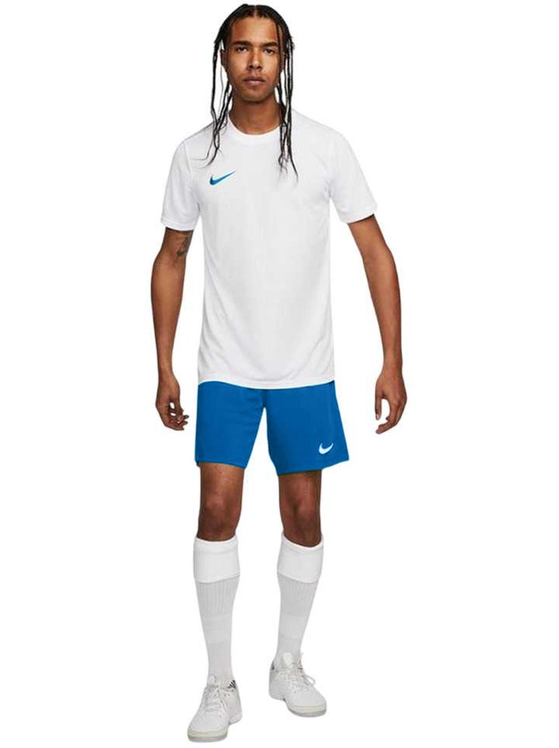 Nike - Maillot manches courtes DRY PARK Blanc Bleu Bleu - Kiabi