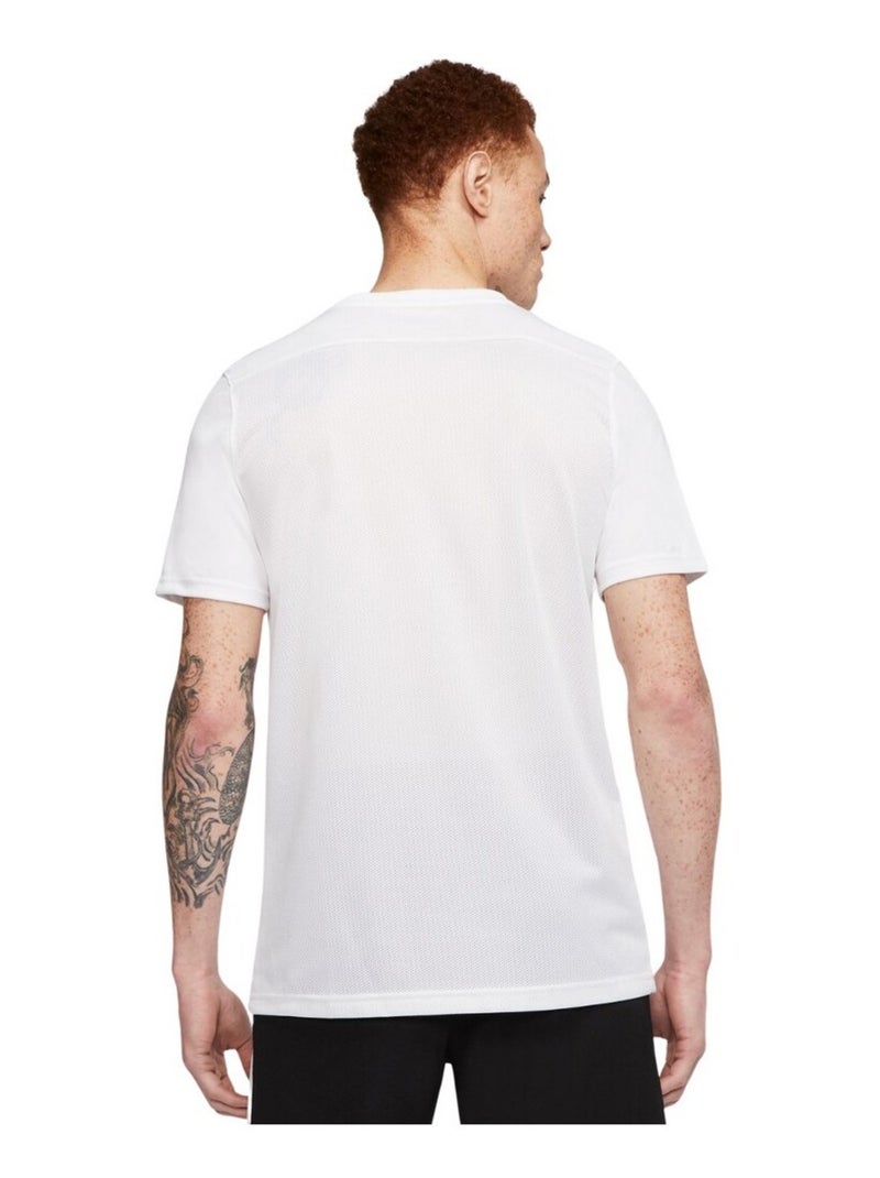 Nike - Maillot manches courtes DRY PARK Blanc Noir - Kiabi