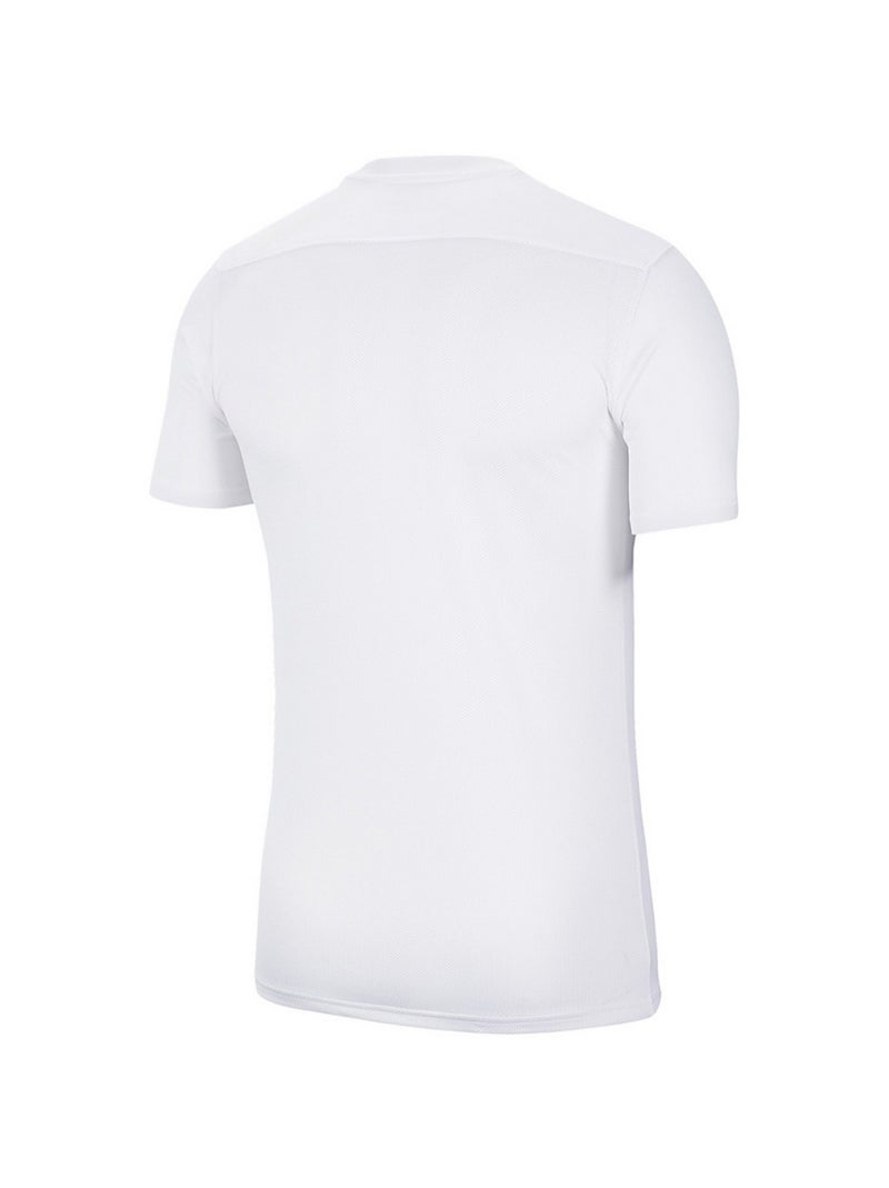 Nike - Maillot manches courtes DRY PARK Blanc/Rouge - Kiabi