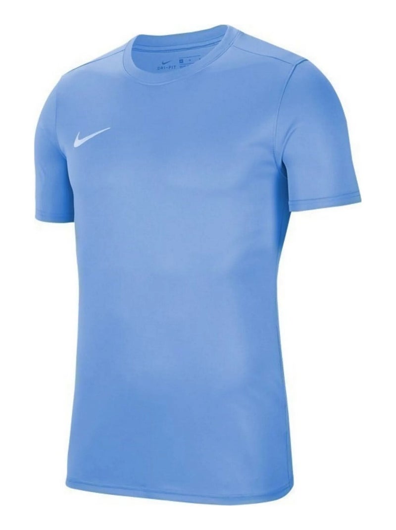 Nike - Maillot manches courtes DRY PARK Bleu clair - Kiabi
