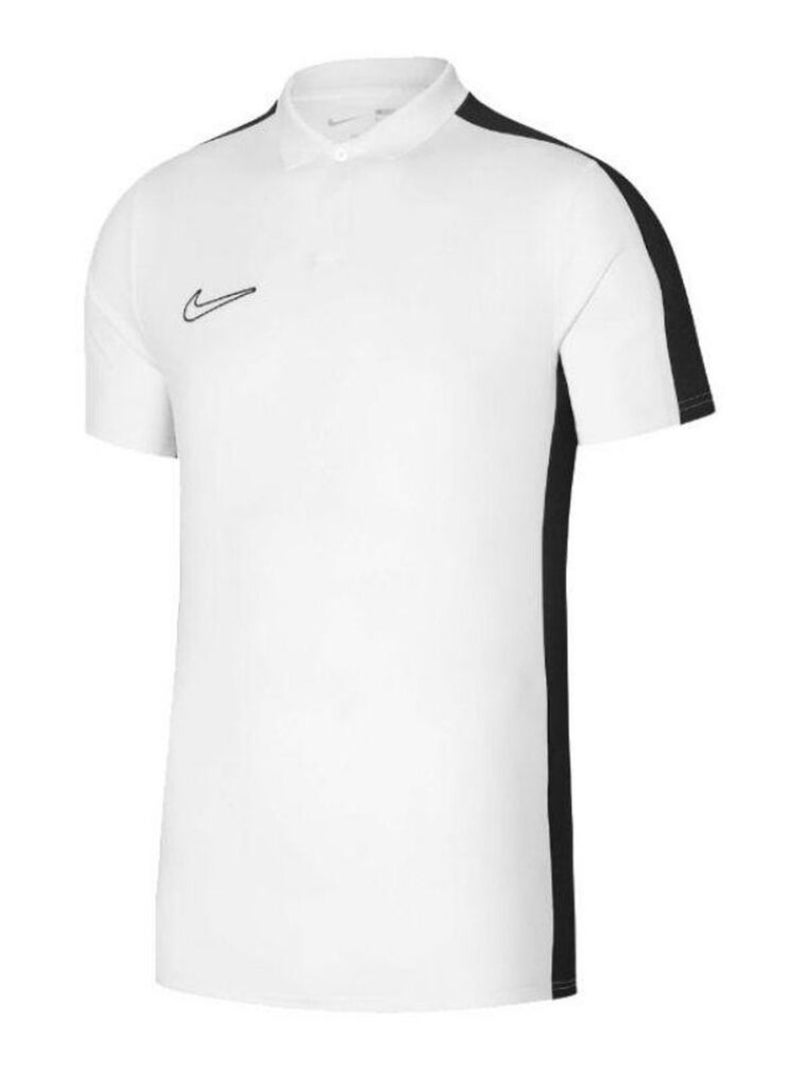 Nike - Polo ACADEMY Blanc Noir - Kiabi