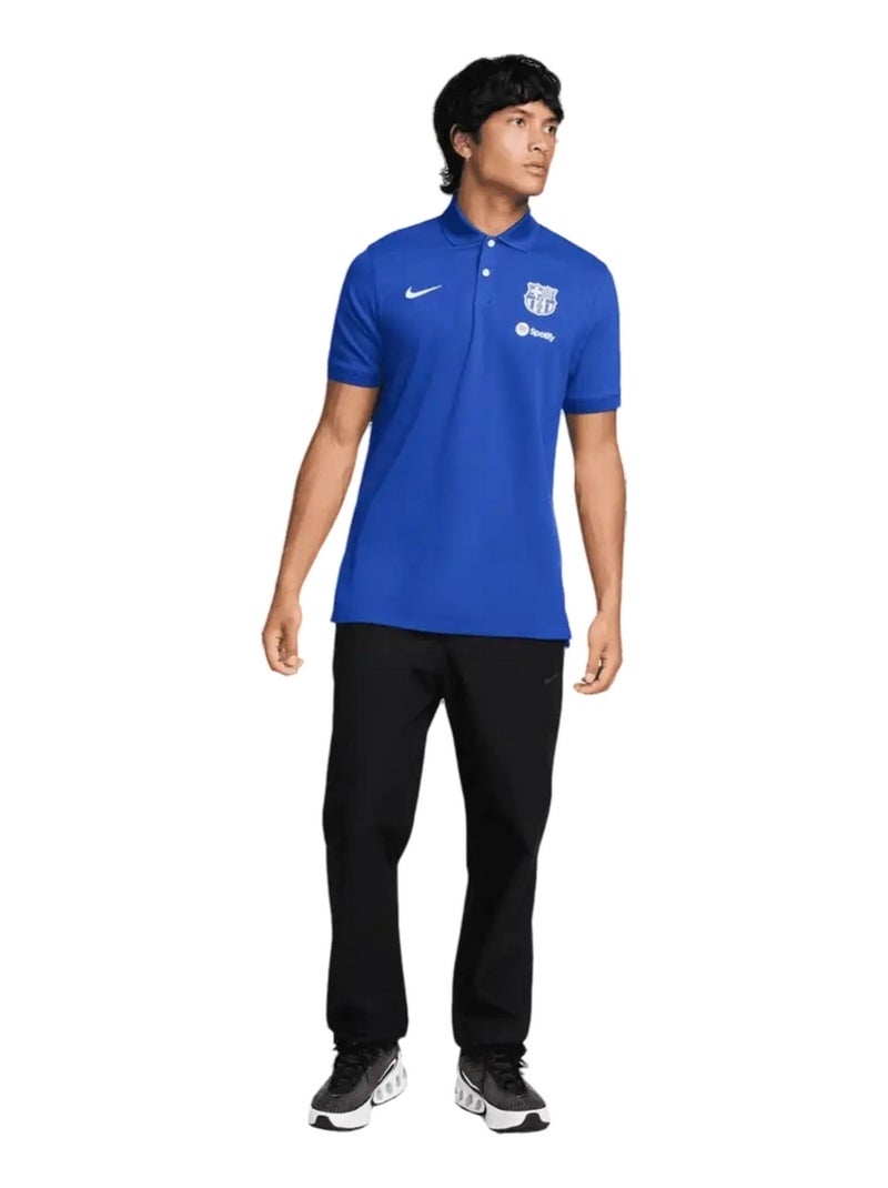 Nike - Polo style FC Barcelone 2.0 Bleu - Kiabi