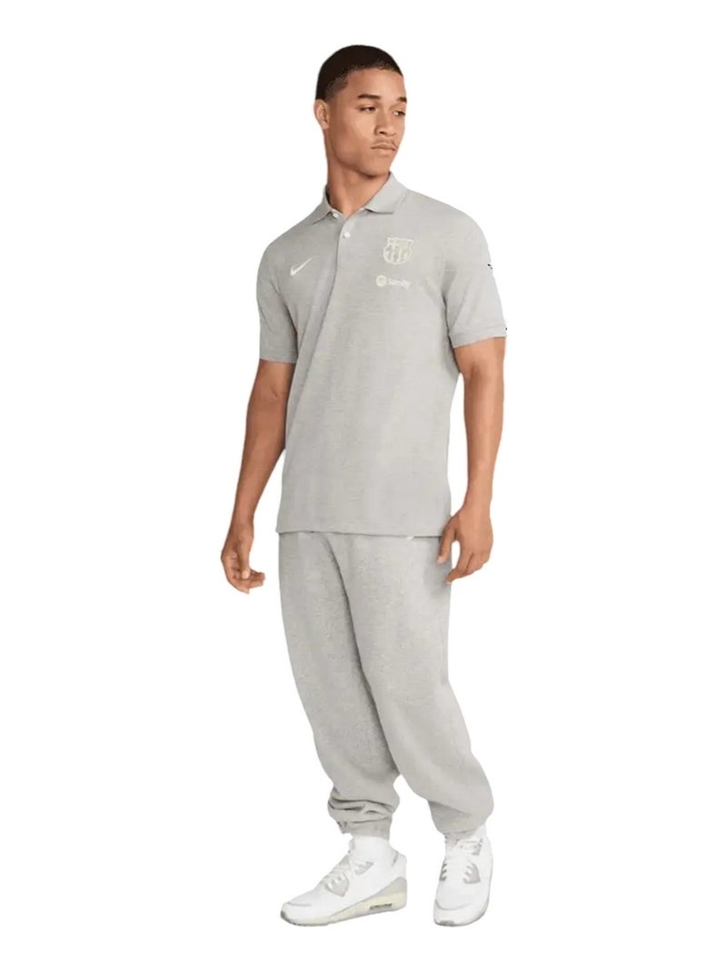 Nike - Polo style FC Barcelone 2.0 Gris clair - Kiabi