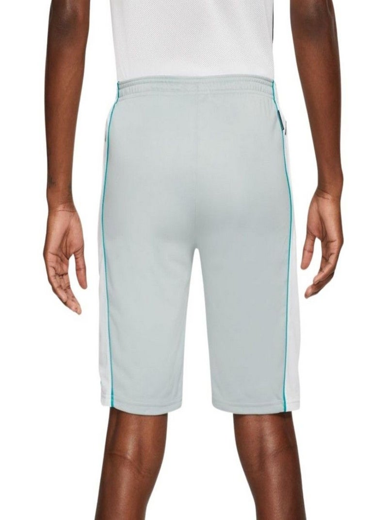 Nike - Short ACADEMY Blanc Gris - Kiabi