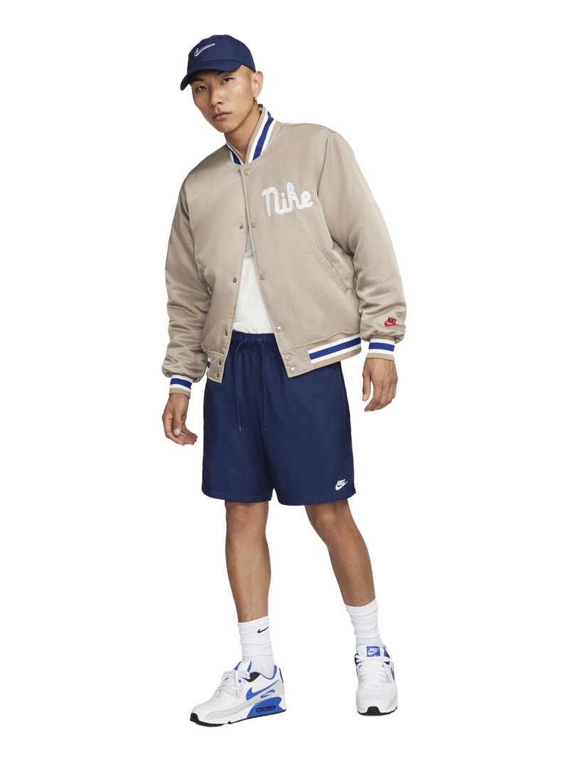 Nike - Short CLUB Bleu marine - Kiabi