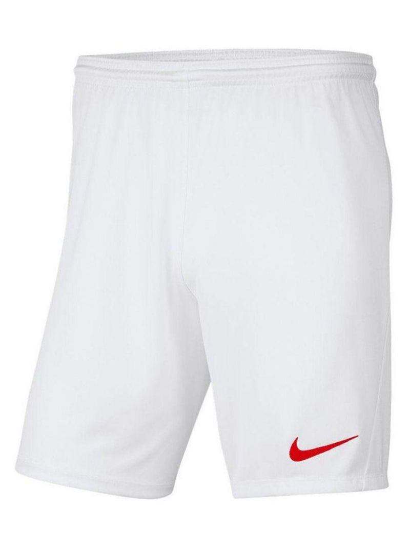 Nike - Short PARK Blanc Rouge - Kiabi