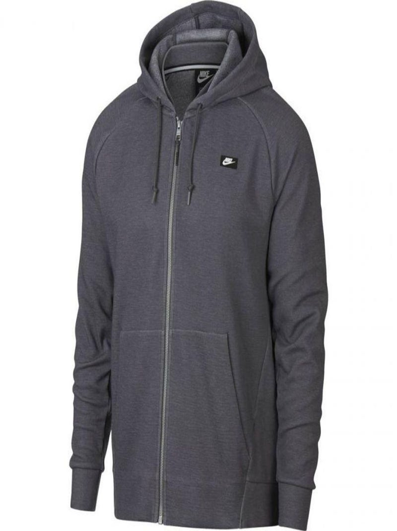 Nike - Sweat à capuche NSW OPTIC Noir Gris - Kiabi