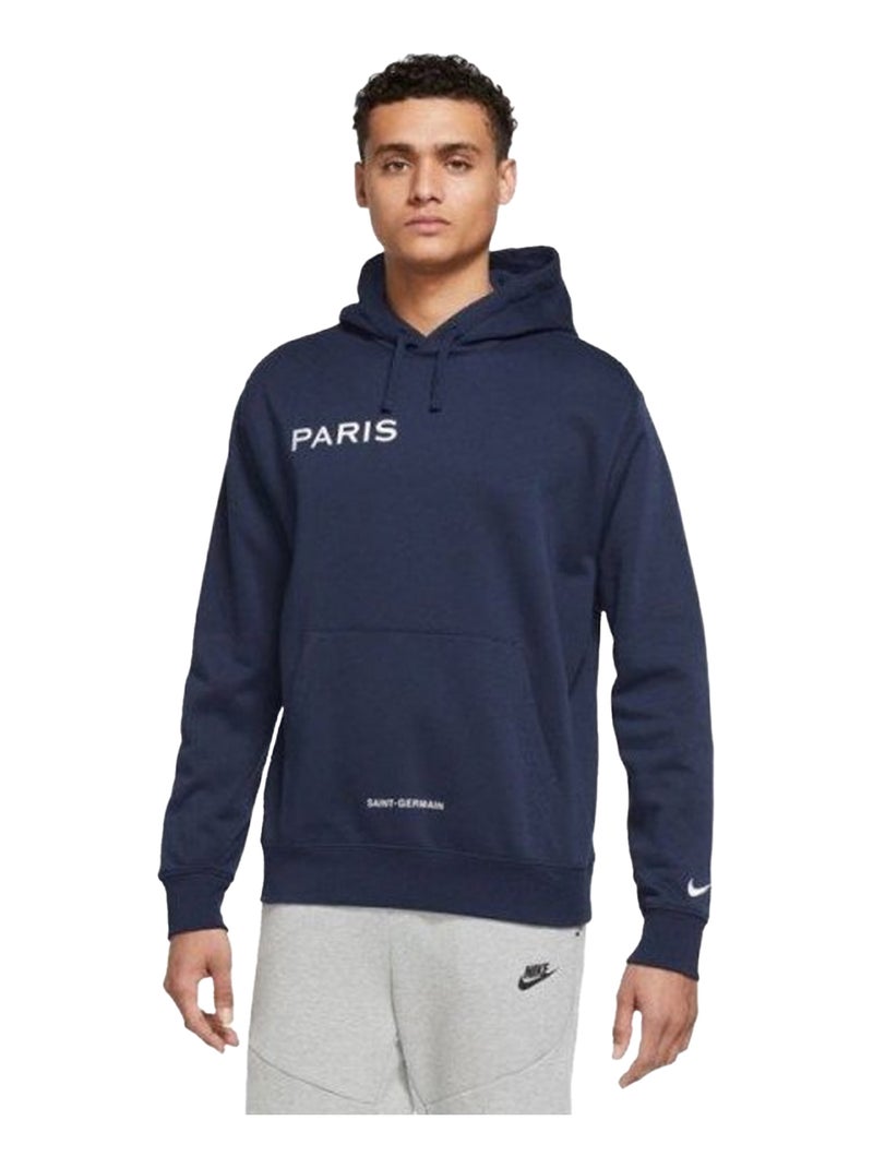 Nike - Sweat à capuche PSG Bleu marine - Kiabi
