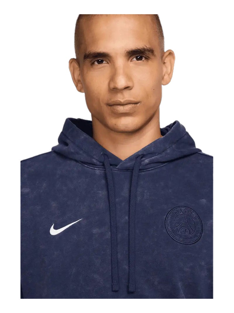 Nike - Sweat à capuche style Paris Saint-Germain Bleu marine - Kiabi