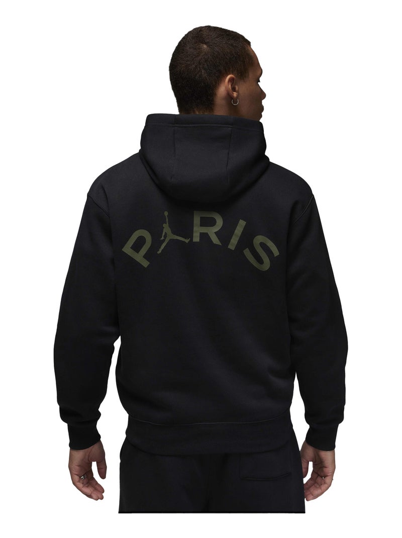 Nike - Sweat à capuche style Paris Saint-Germain JORDAN Noir - Kiabi