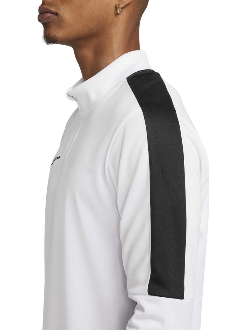 Nike - Sweat ACADEMY Blanc Noir - Kiabi