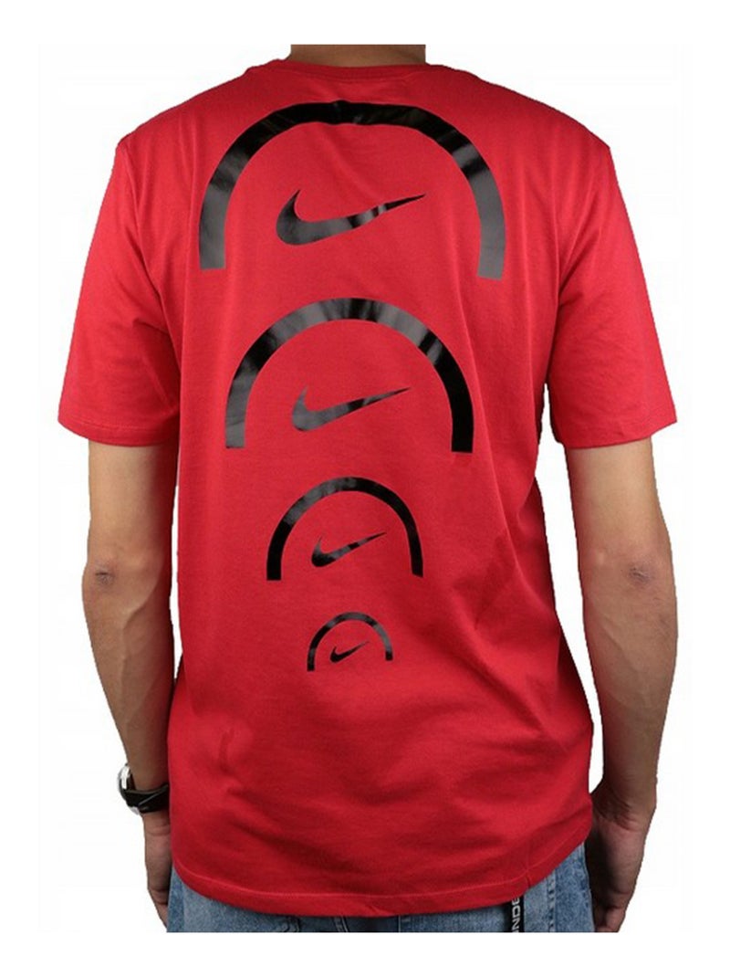 Nike - T-shirt baseball motif/style imprimé au dos DRY ELITE Rouge - Kiabi