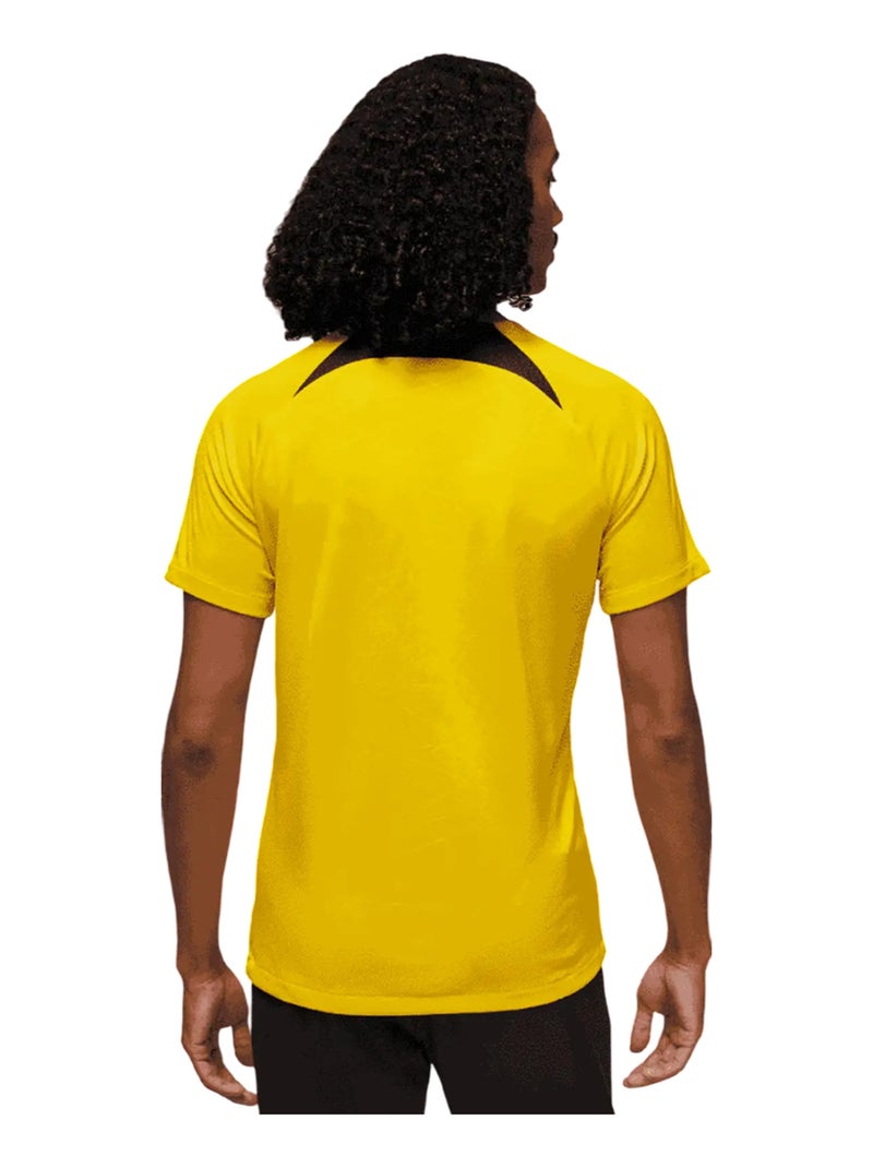 Nike - T-shirt manches courtes style Paris Saint-Germain ACADEMY PRO Jaune - Kiabi