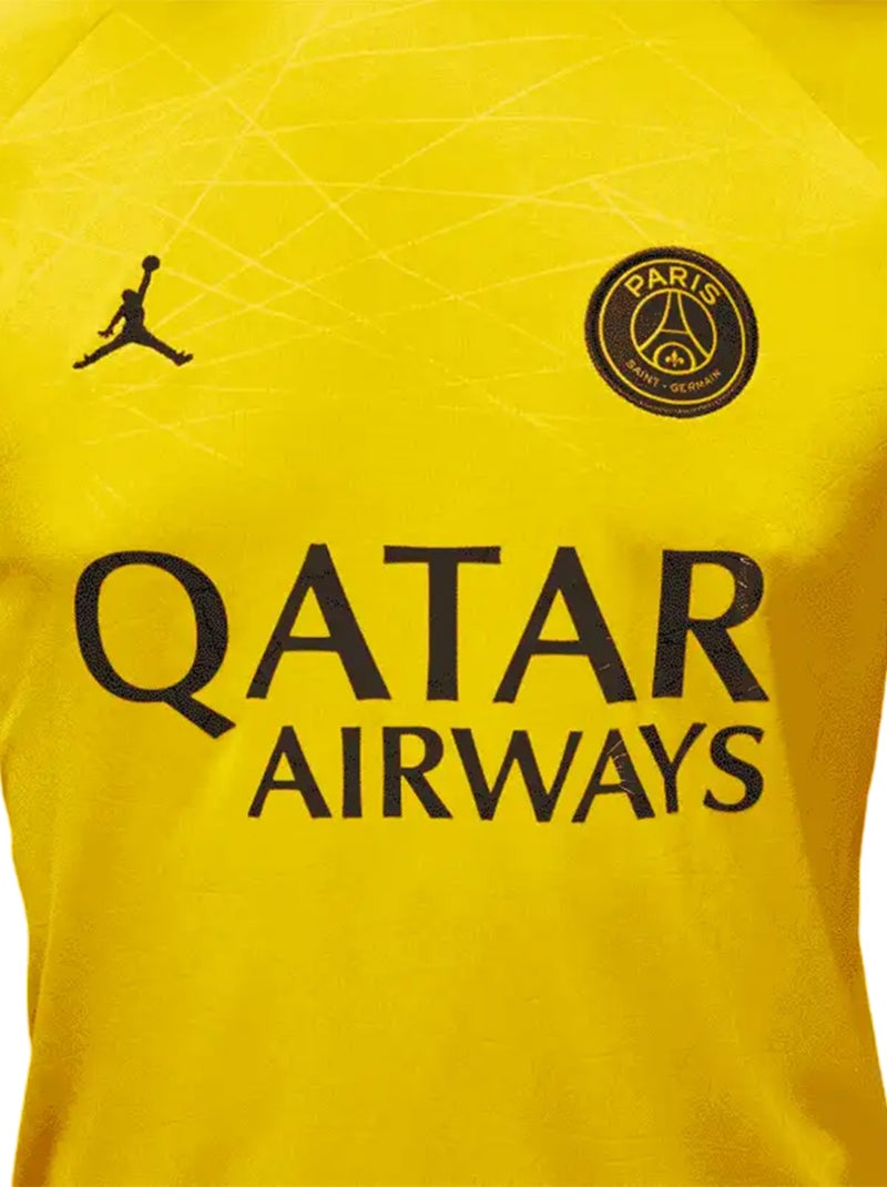 Nike - T-shirt manches courtes style Paris Saint-Germain ACADEMY PRO Jaune - Kiabi