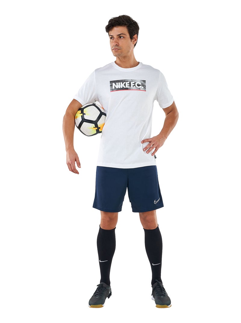 Nike - T-shirt motif/style Bloc FC Blanc - Kiabi