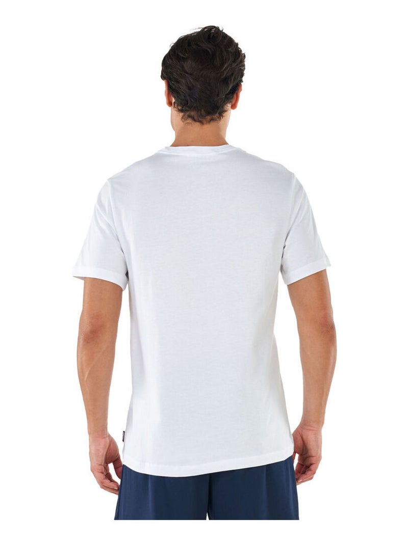 Nike - T-shirt SEASONAL BLOCK Blanc - Kiabi