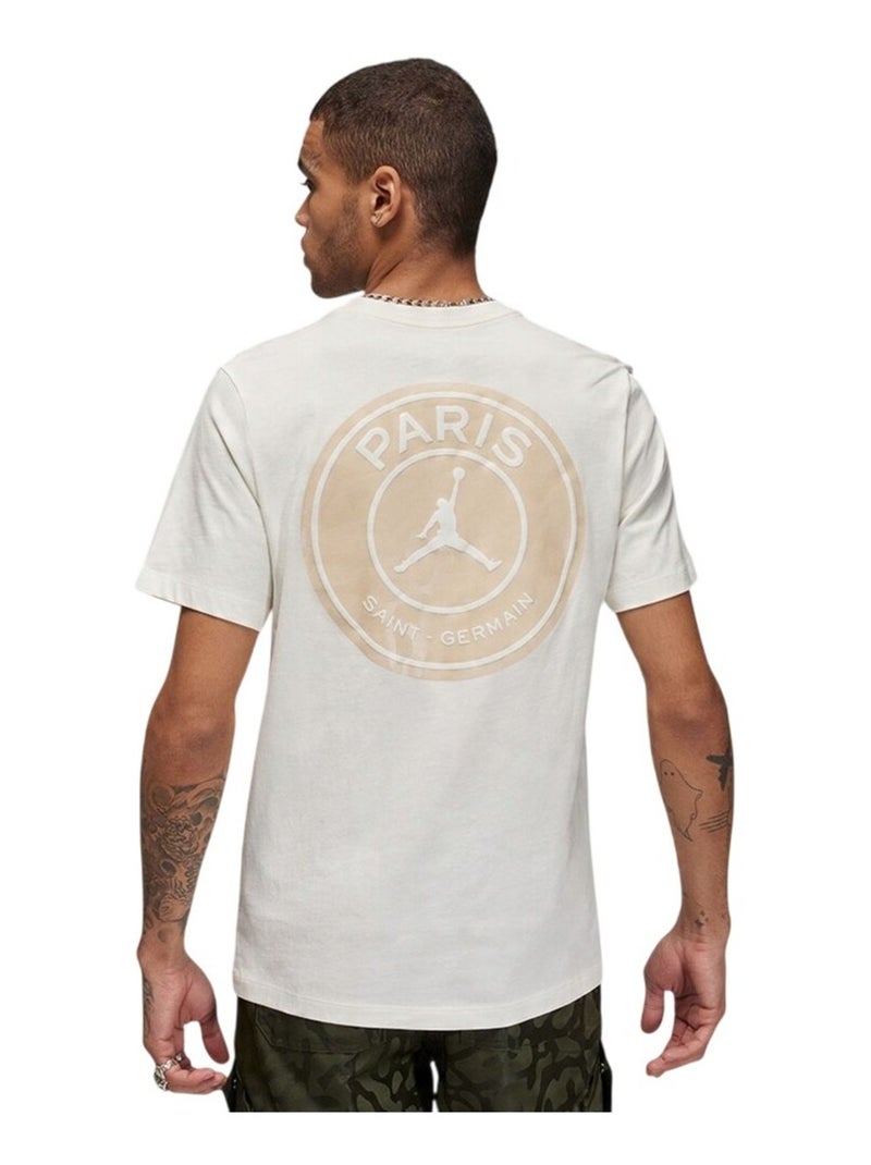 Nike - T-shirt style Paris Saint-Germain Beige - Kiabi