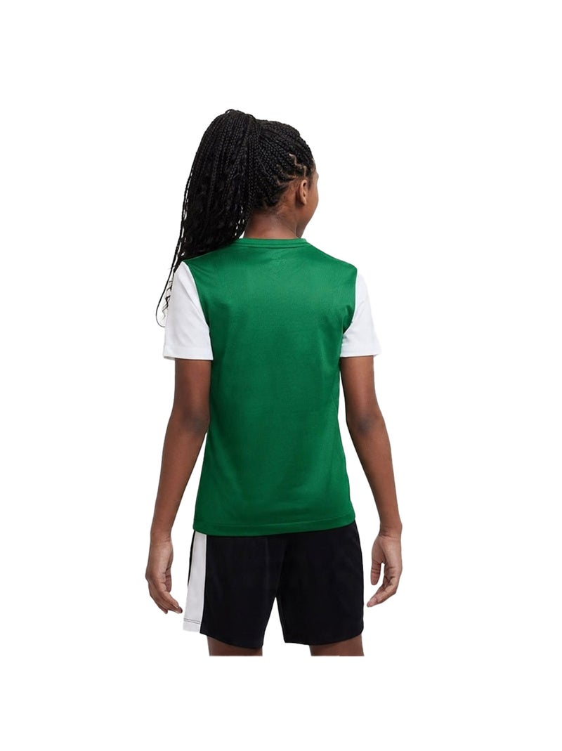 Nike - T-shirt TIEMPO PREMIER Blanc Vert - Kiabi