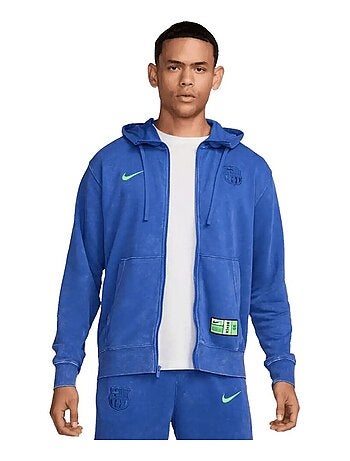 Nike - Veste à capuche style FC Barcelone THIRD