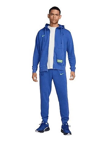 Nike - Veste à capuche style FC Barcelone THIRD