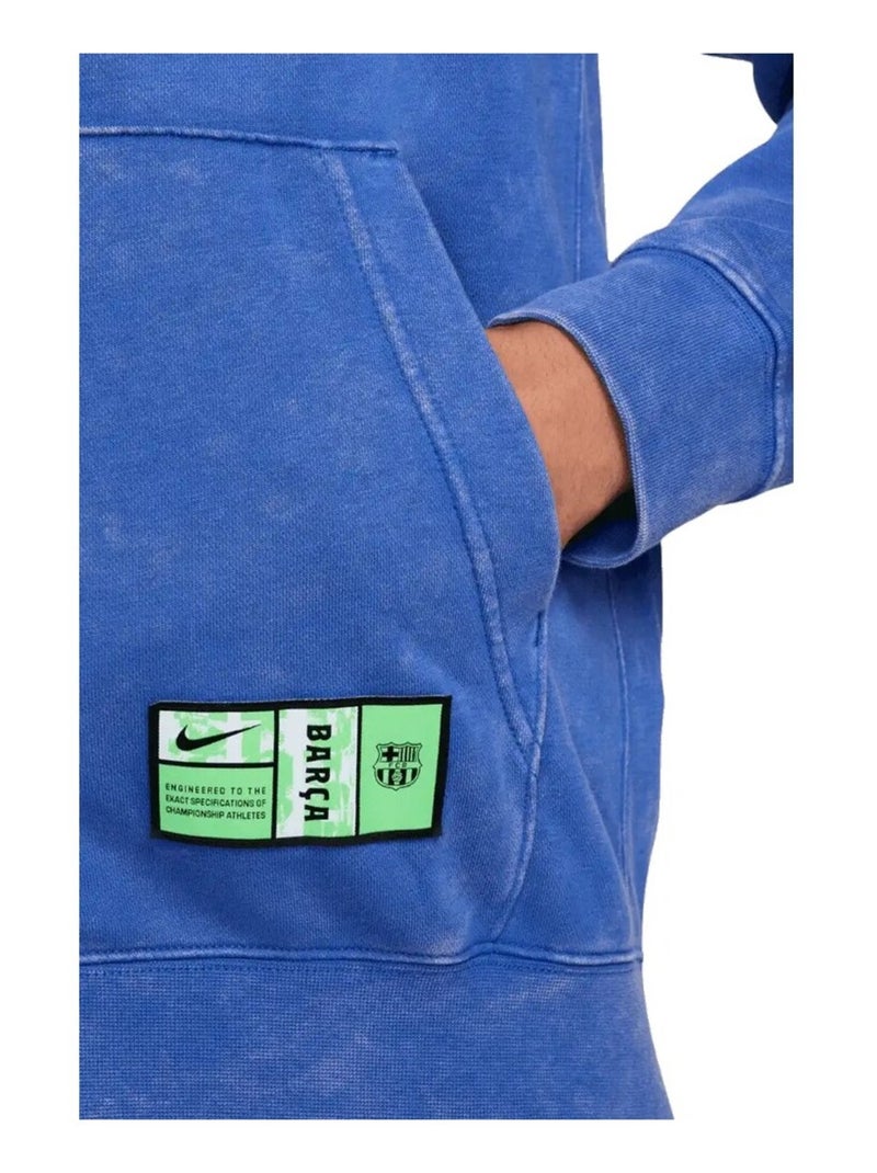 Nike - Veste à capuche style FC Barcelone THIRD Bleu - Kiabi