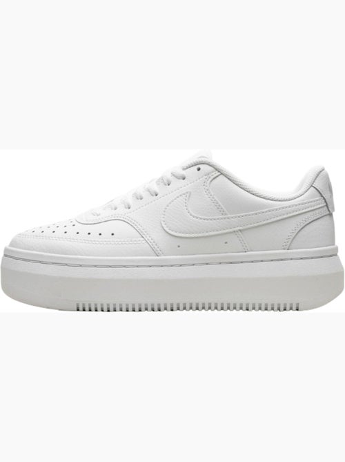 Nike Court Vision Alta Low Triple White - Kiabi