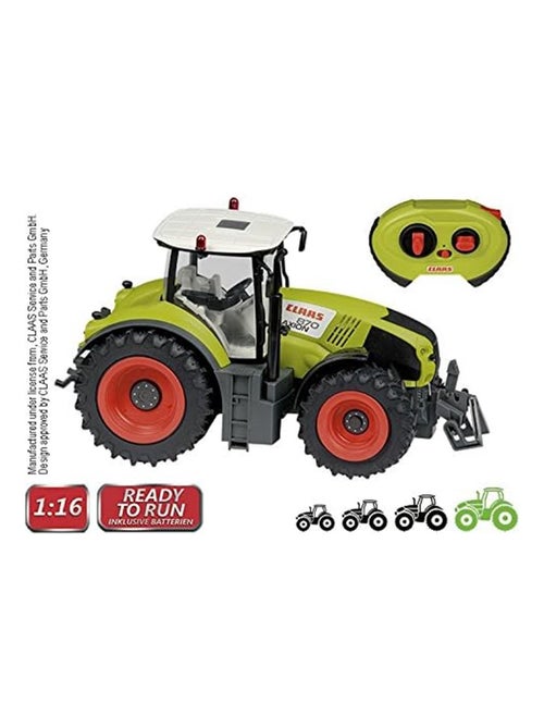 Nikko, Tracteur Claas Axion 870 RC - Kiabi
