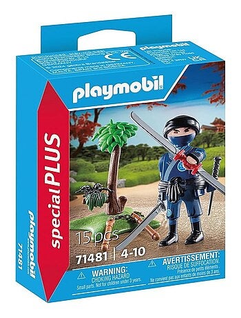 Ninja avec équipement