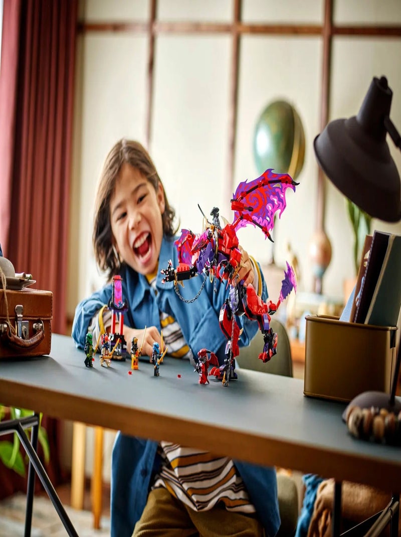 Ninjago Croc-de-tonnerre : le dragon du chaos Multicolore - Kiabi