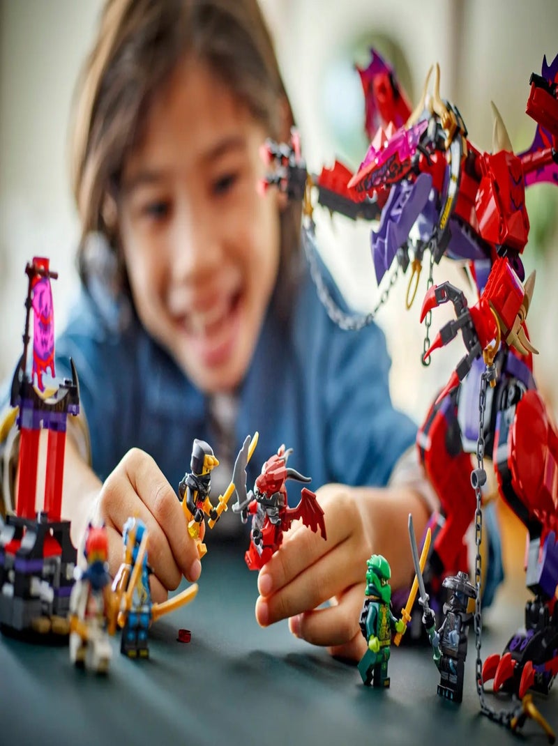 Ninjago Croc-de-tonnerre : le dragon du chaos Multicolore - Kiabi