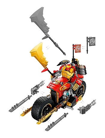 Ninjago La moto du robot de Kai – Évolution