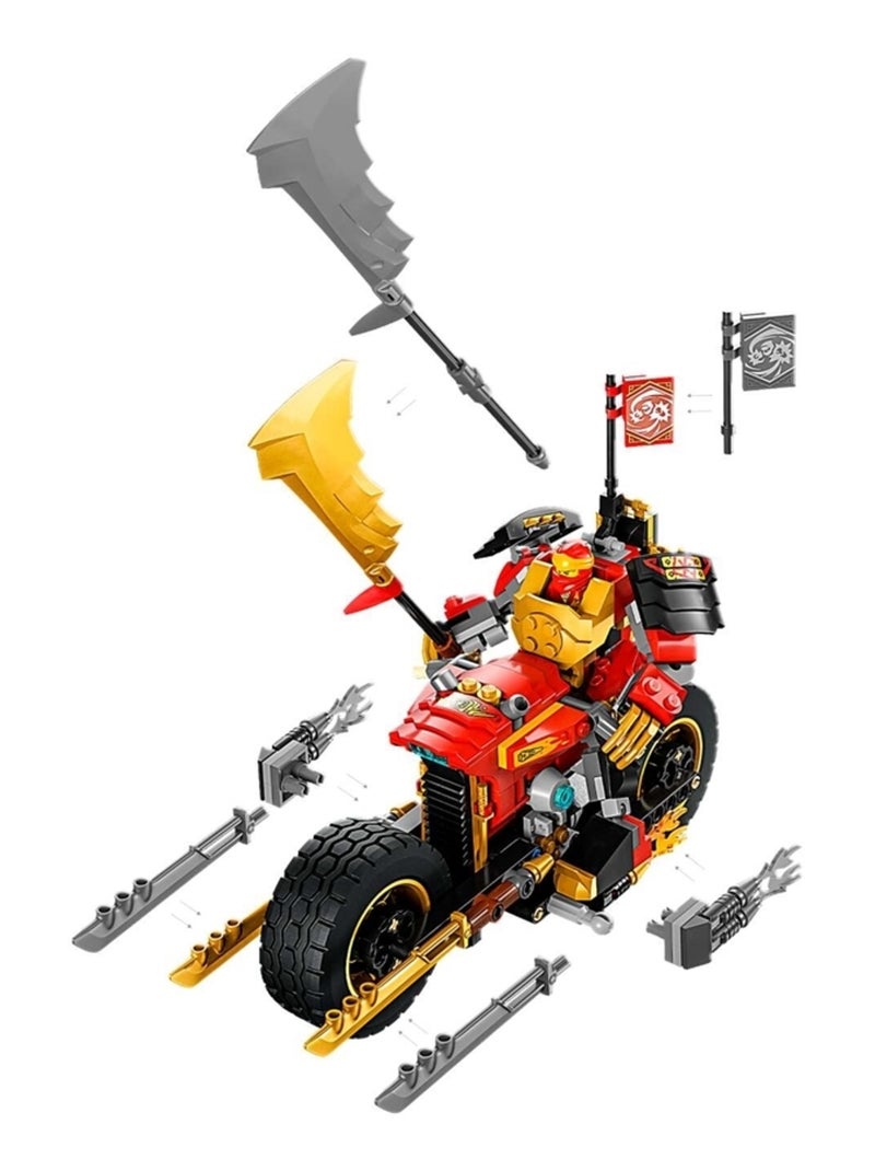 Ninjago La moto du robot de Kai – Évolution Multicolore - Kiabi