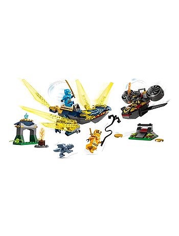 Ninjago Le combat du bébé dragon de Nya et Arin