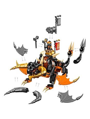 Ninjago Le dragon de terre de Cole – Évolution
